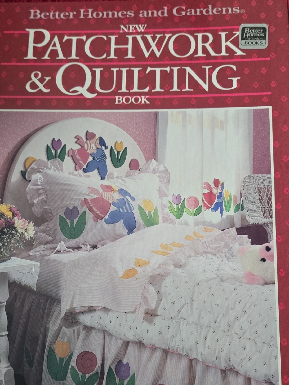 Better Homes And Gardens Pink Quilted Bedding with Multicolor Floral Appliqués